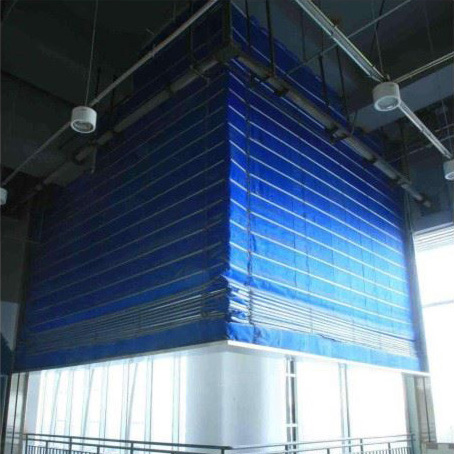 特级防火卷帘门双轨无机布折叠提升系列