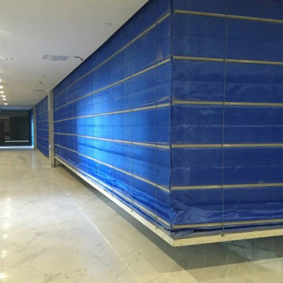 特级防火卷帘门双轨无机布折叠提升系列